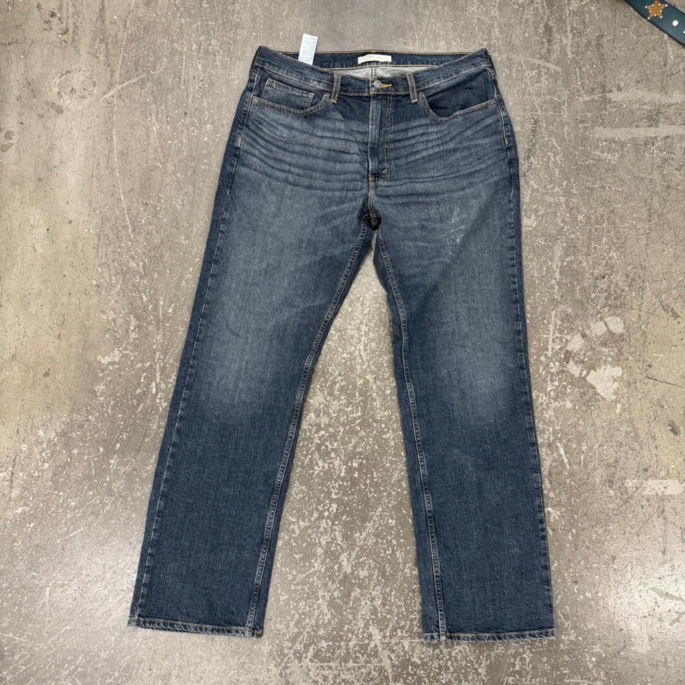 Signature by Levi Strauss Jeans Mens 37x31 Blue Excellent Relaxed Straight Leg